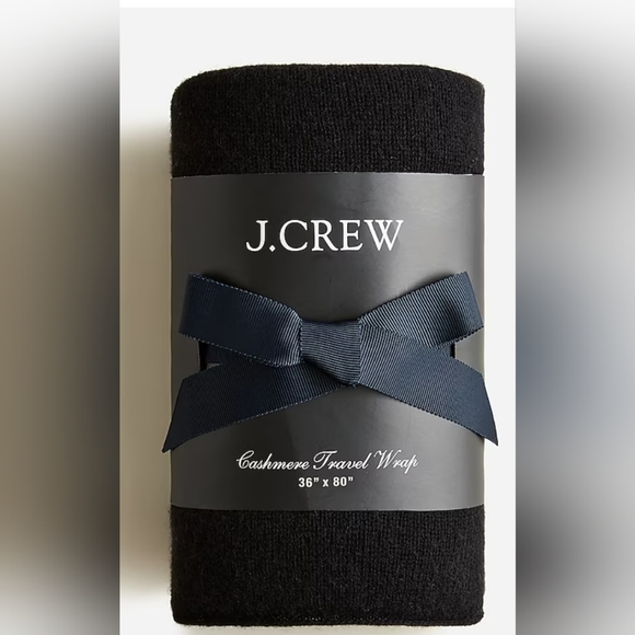 NWT J.Crew black cashmere wool poncho - Picture 3 of 7